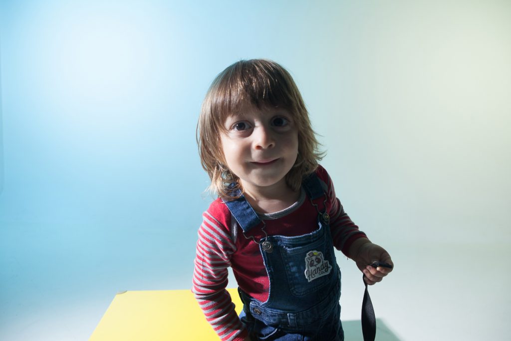 πορτραίτο του Ανδρέα από τη φωτογράφιση στο στούντιο